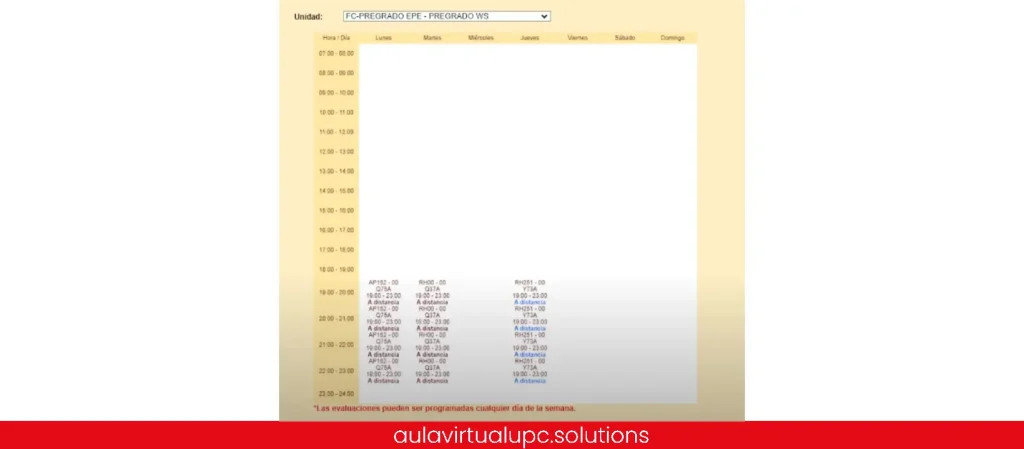 Cómo Consultar tu Horario de Clases en la Intranet de la UPC